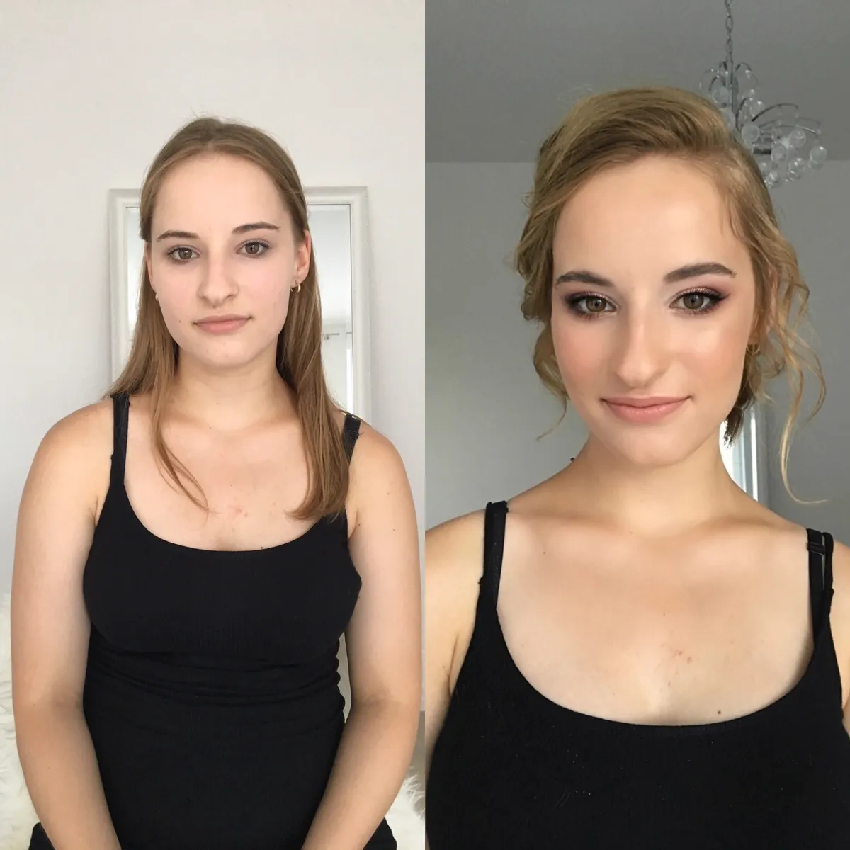 Metamorfoza wizerunku ślubnego. Naturalny makijaż ślubny. Profesjonalna makijażystka ślubna. Makijaż i fryzura ślubna Kraków. Fryzjer ślubny Kraków. Makijaż ślubny Kraków